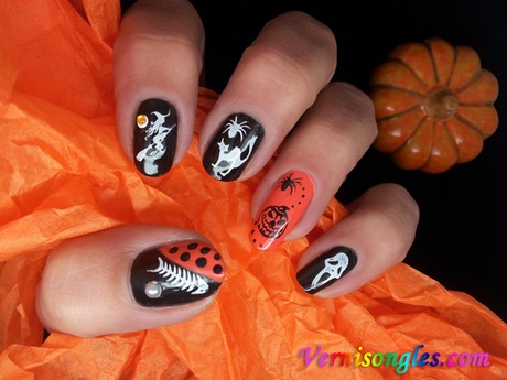 Varnish for nail for halloween