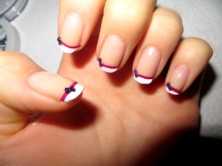 Idea of french manicure