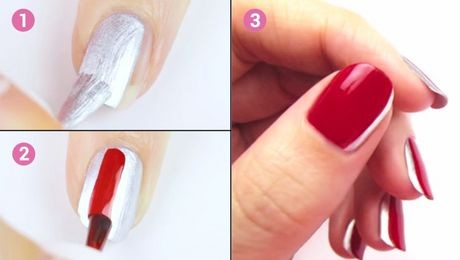 manucure-ongle-court-original-27_15 Manicure nail short original