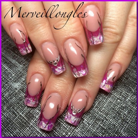 ongle-french-rose-39_8 Nail french pink