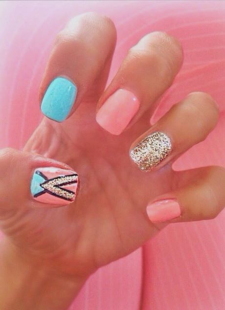 mignon-dessins-ongles-pour-les-filles-76_13 Cute nail designs for girls