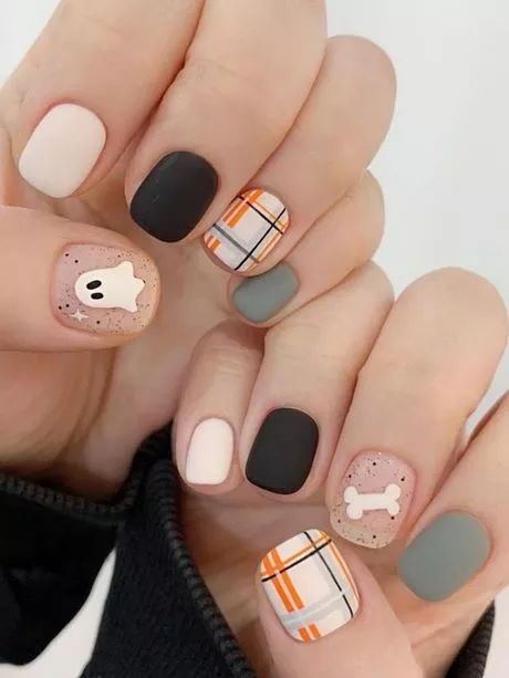 dessins-dongles-mignons-pour-halloween-02-1 Cute nail designs for halloween