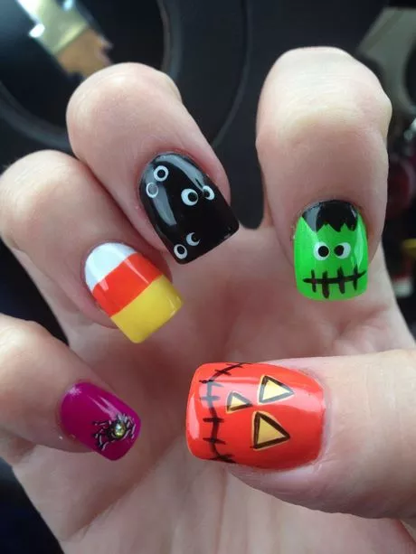 dessins-dongles-mignons-pour-halloween-02_4-13 Cute nail designs for halloween