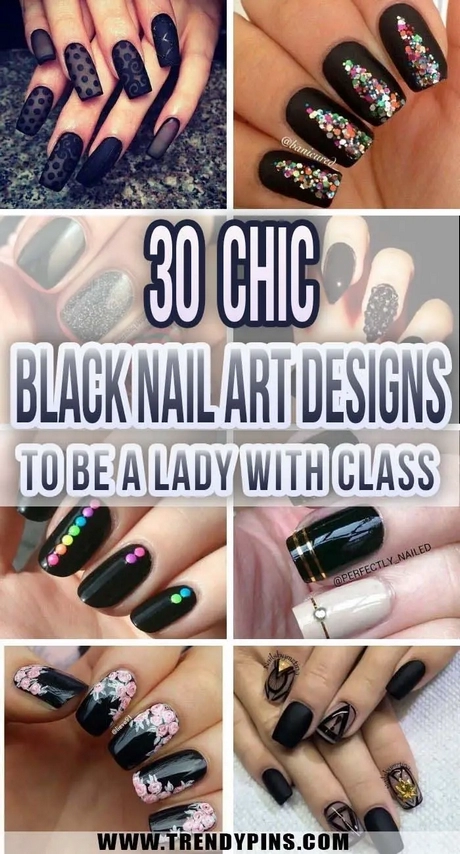 dessins-pour-ongles-noirs-16_10-4 Designs for black nails