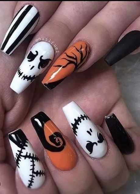 nail-art-facile-halloween-74_7-14 Easy nail art halloween