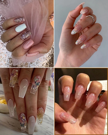 Nail designs with glitter 2023