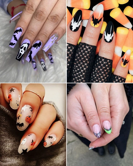Acrylic nail designs for halloween