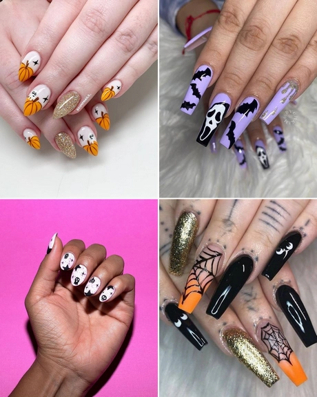 Cute nail designs for halloween