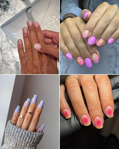 Sns nail designs for summer 2023