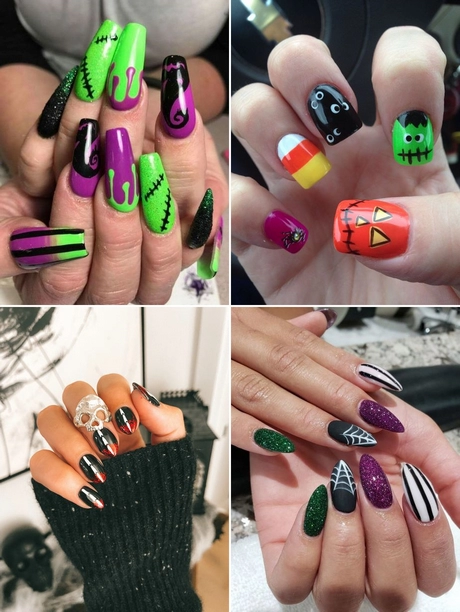 Halloween nail painting ideas