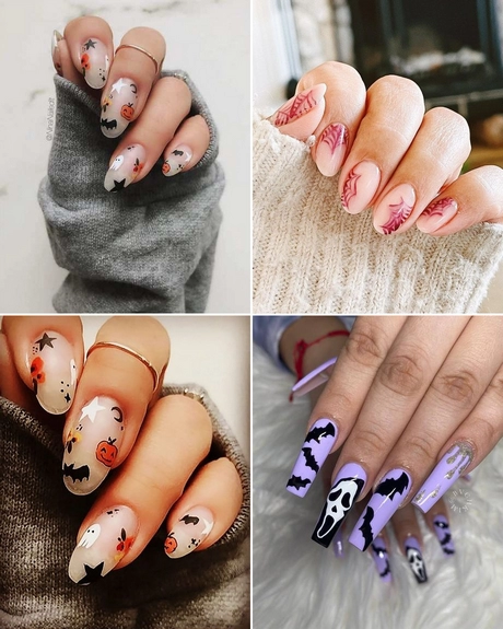 Cute nail ideas for halloween