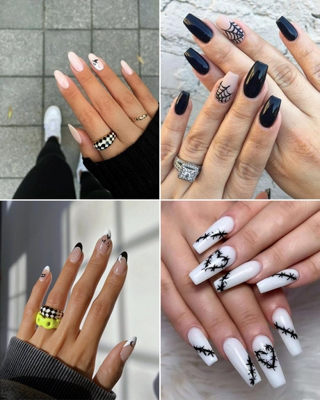 Basic halloween nails