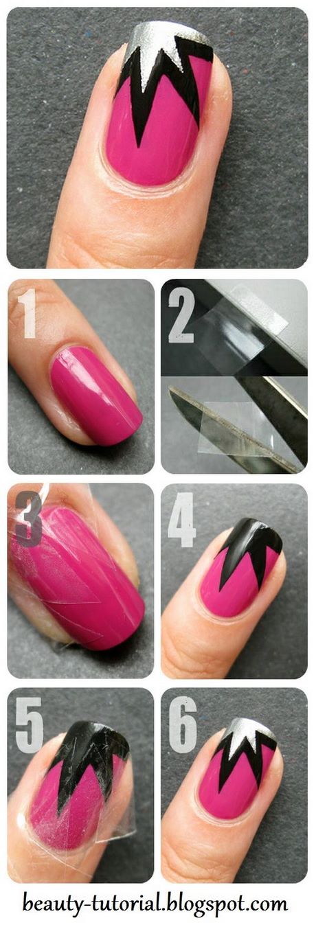 facile-a-faire-du-nail-art-57_13 Easy to make nail art