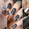 Design of nails in silver