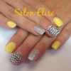 Gel nails with designs