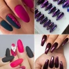 Dark color nail designs