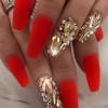 Red nail art designs