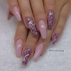 Glitter acrylic nail designs