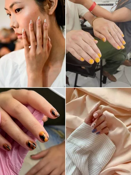 Latest nail trends winter 2024