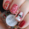 Images of christmas gel nail designs